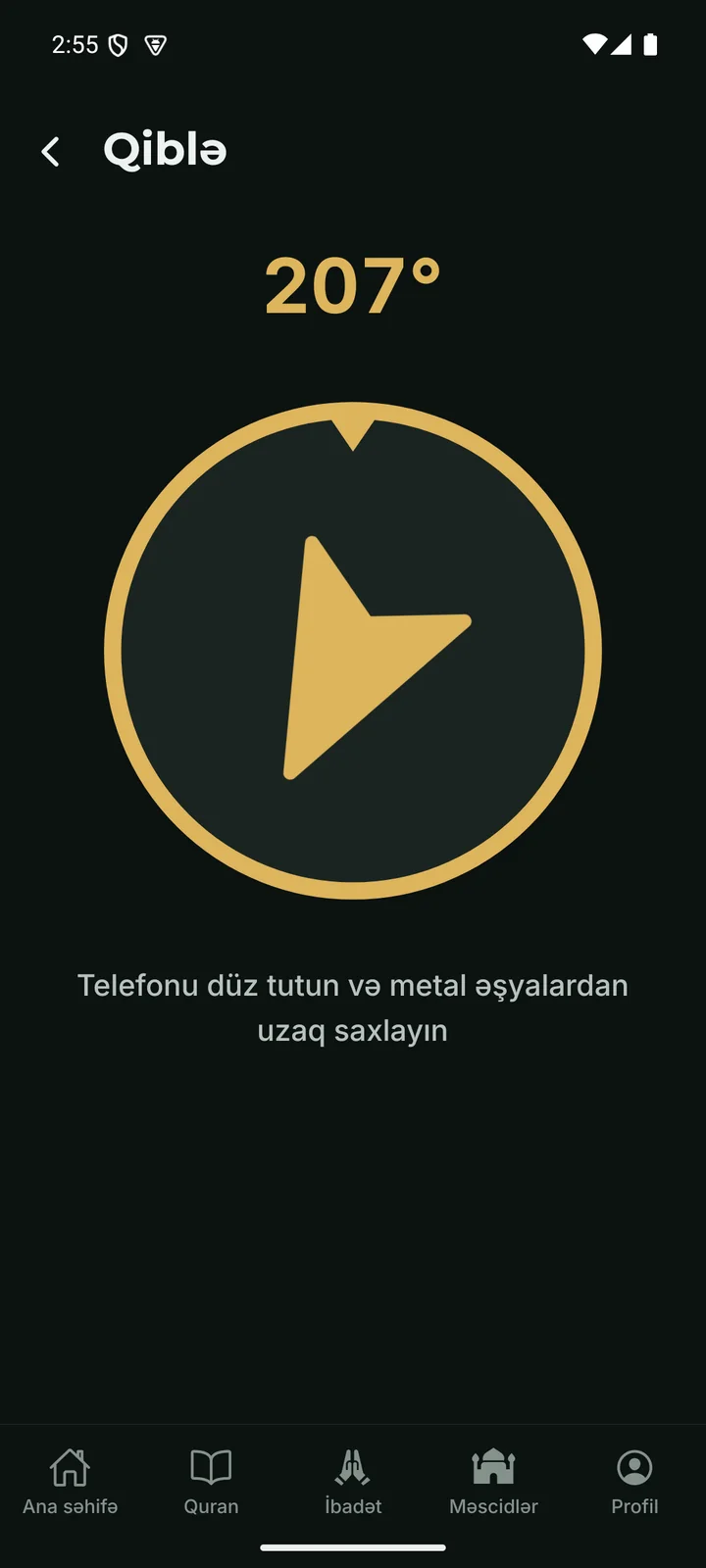 İstiqamət həmişə yanınızda.